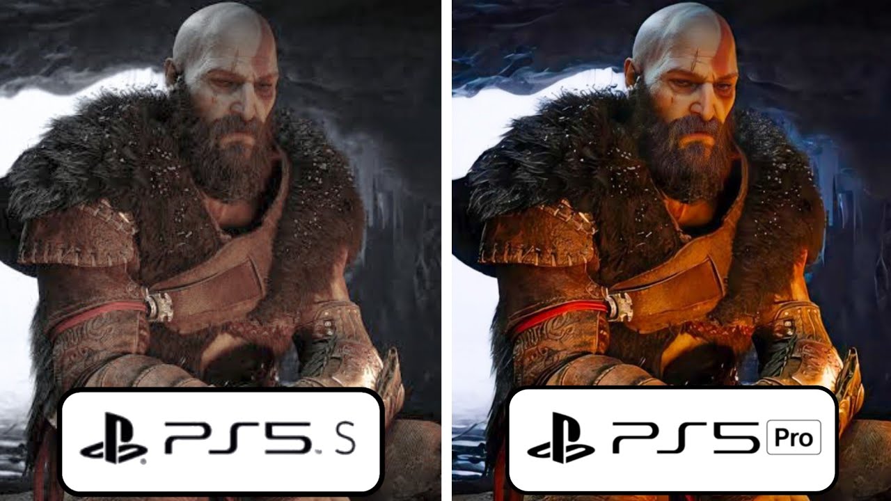 PS5 Slim vs PS5 Pro Graphics Comparison