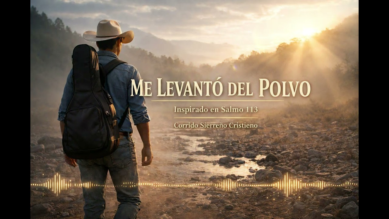 Me Levantó del Polvo | Corrido Cristiano Sierreño (Salmo 113)