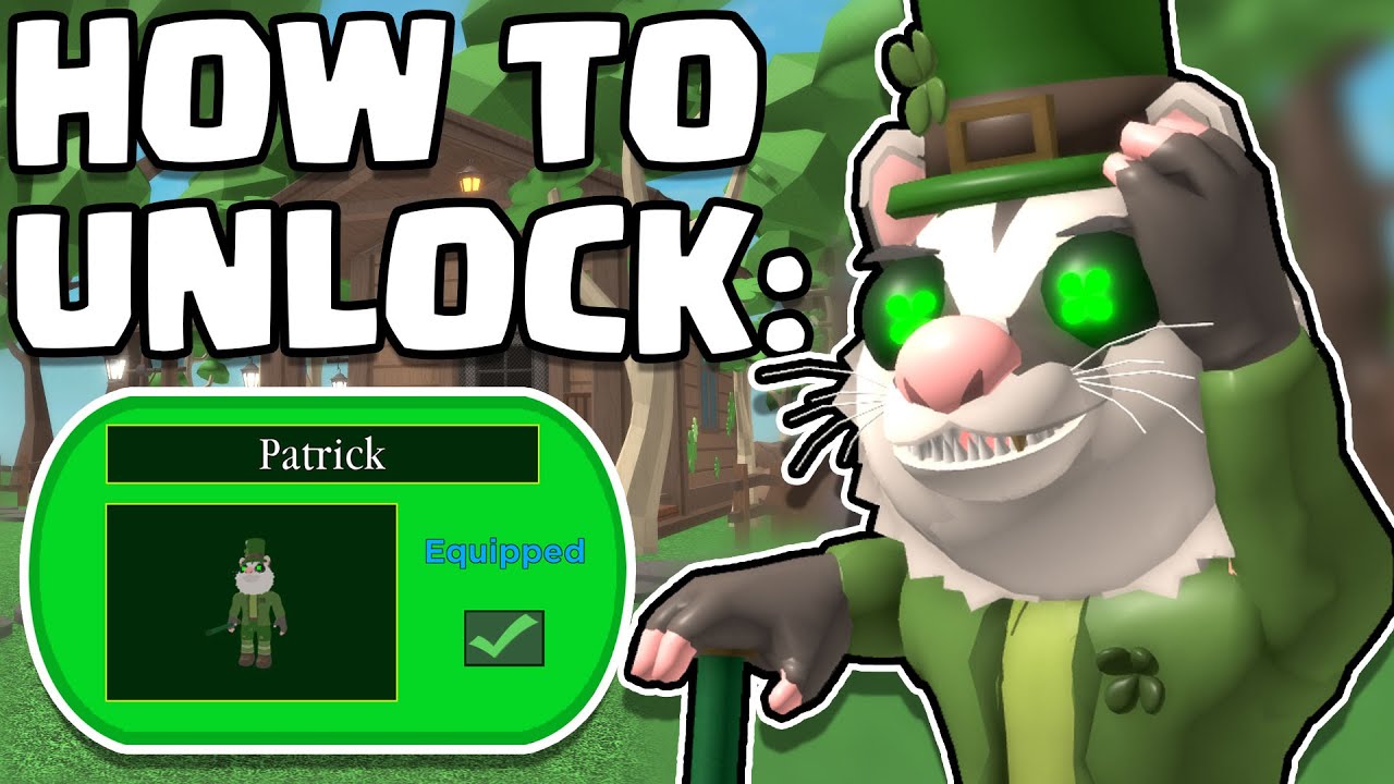 HOW TO UNLOCK: Patrick🍀in PIGGY! (Book 2, but it's 100 Players)