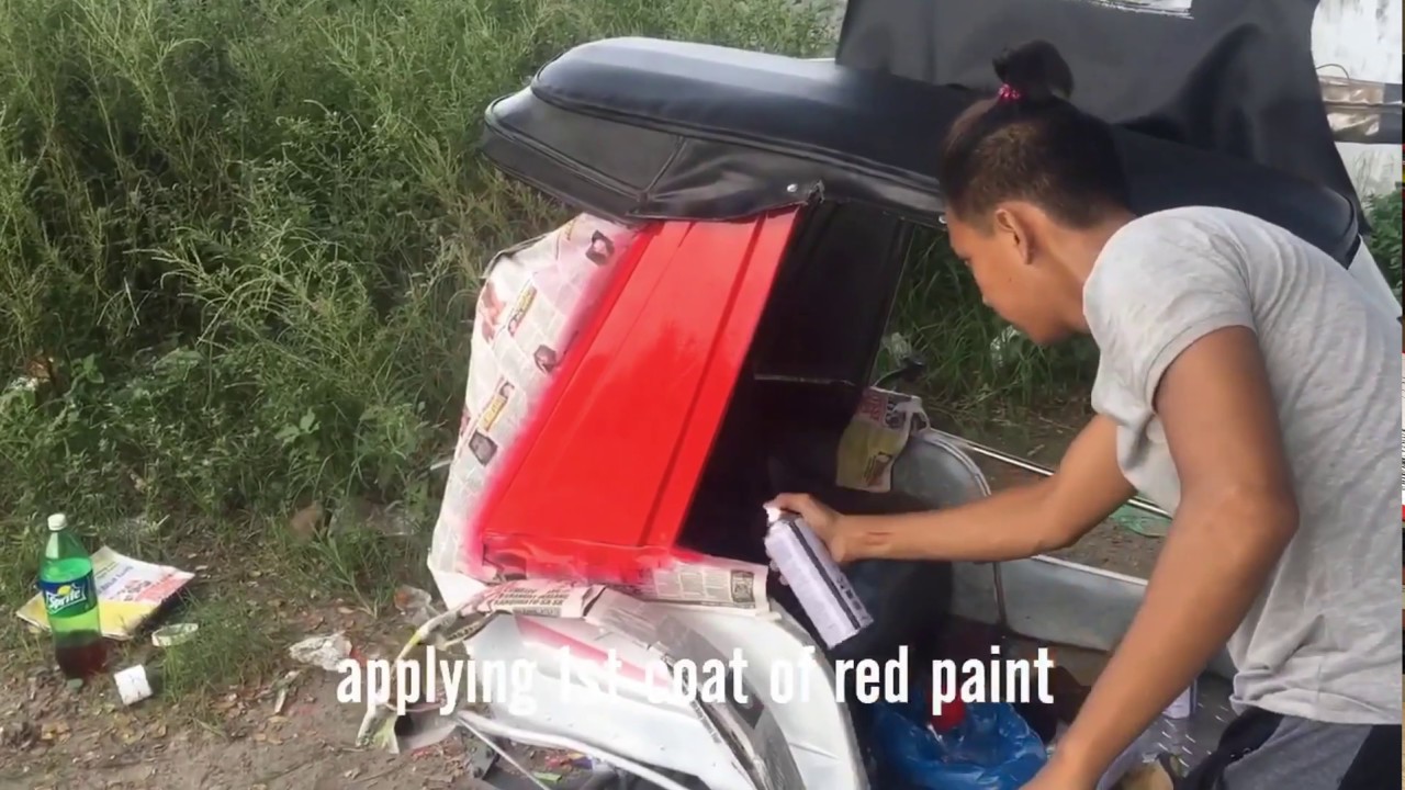 We painted this trash to TREASURE.