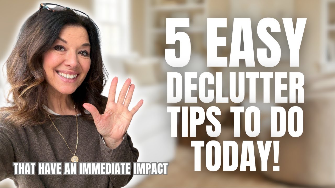 5 Things I'm doing Right Now to Declutter for 2026