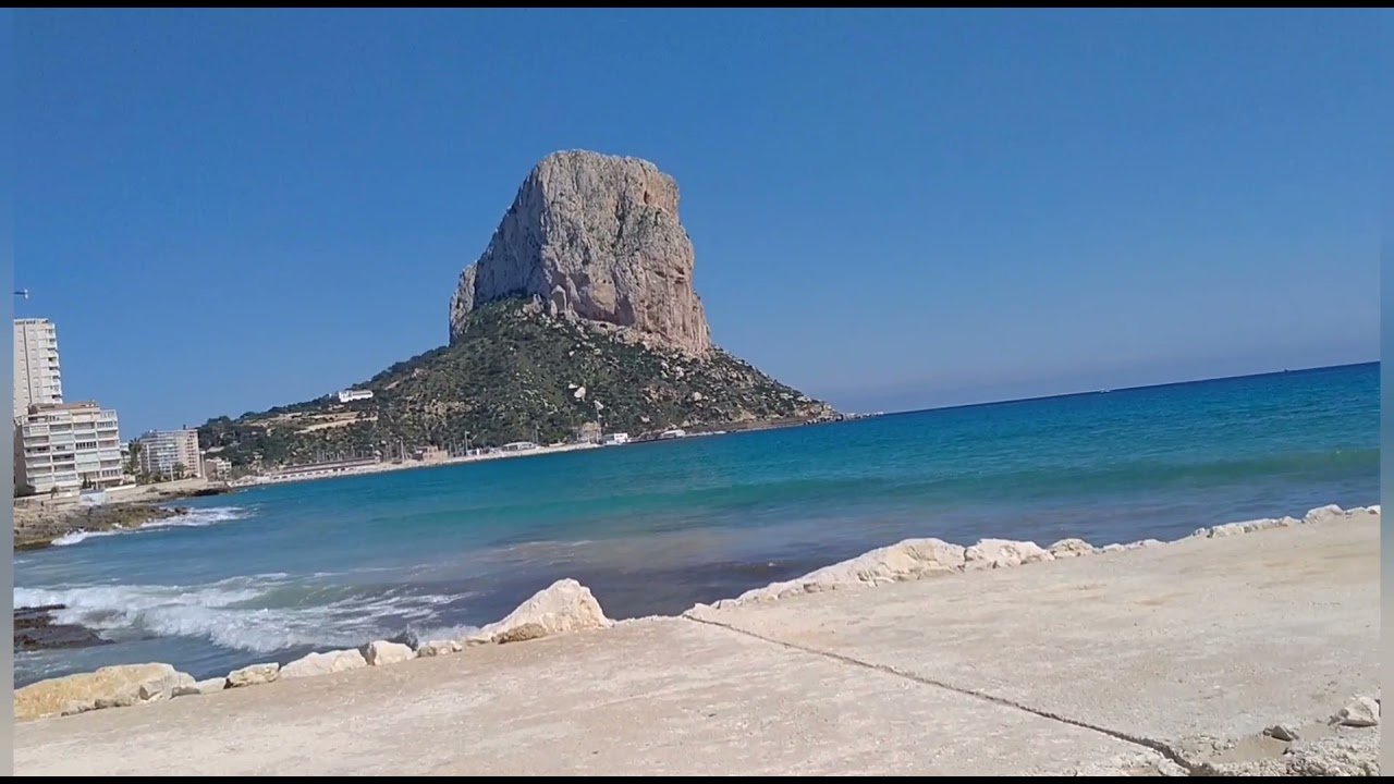 DZISIAJ CALPE NAD MORZEM SRÓDZIEMNYM  4 MAJ 2021