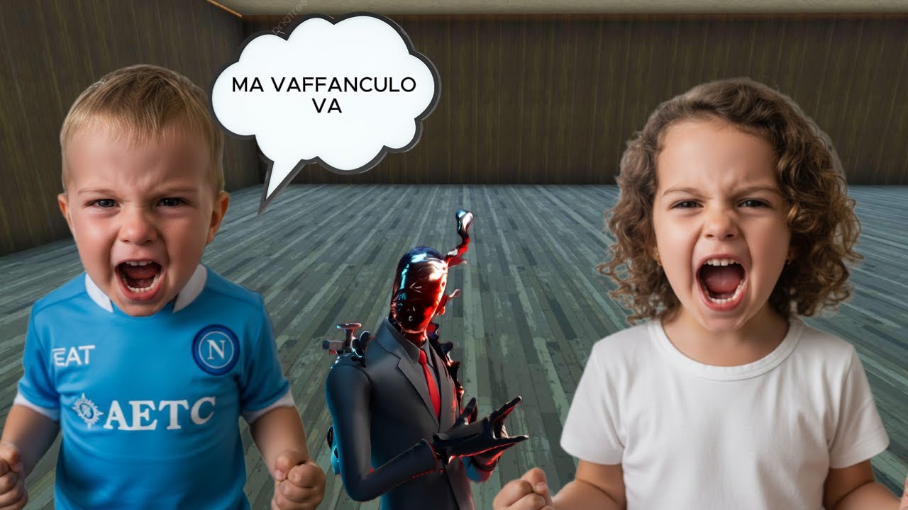 INCONTRO BAMBINO NAPOLETANO MALEDUCATO IN LOBBY SU FORTNITE