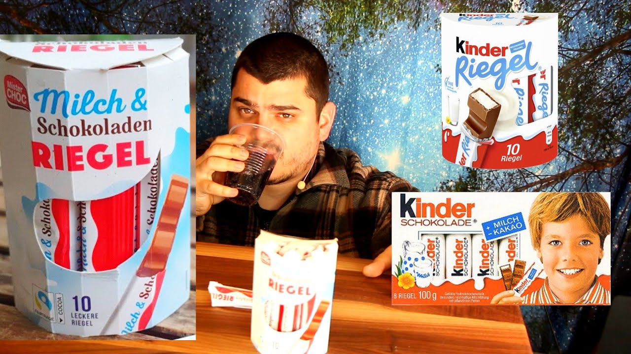 LIDL Kinder chocolate bar