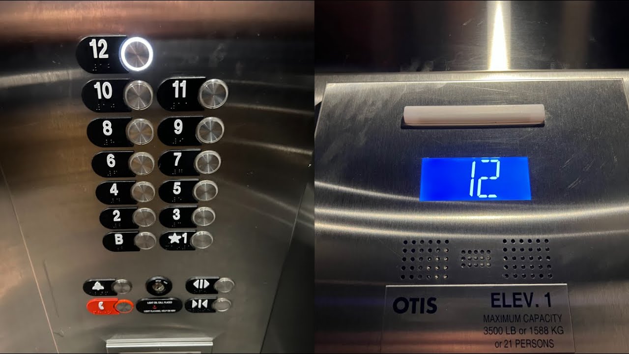 Brand New 350 FPM Otis Traction Other Elevator at the Moxy Hotel in Columbia, SC