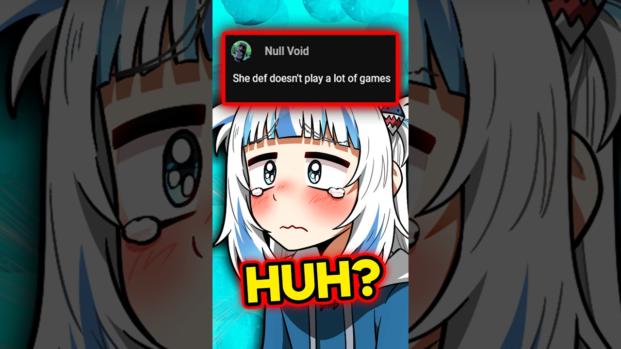 Gura Gets Sad Over Chat Bullying Her #hololive #hololiveenglish #vtuber