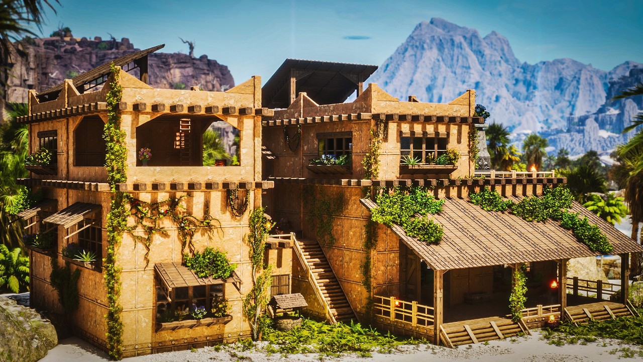 All-in-One Adobe Base | Build Tutorial | ARK: Survival Ascended