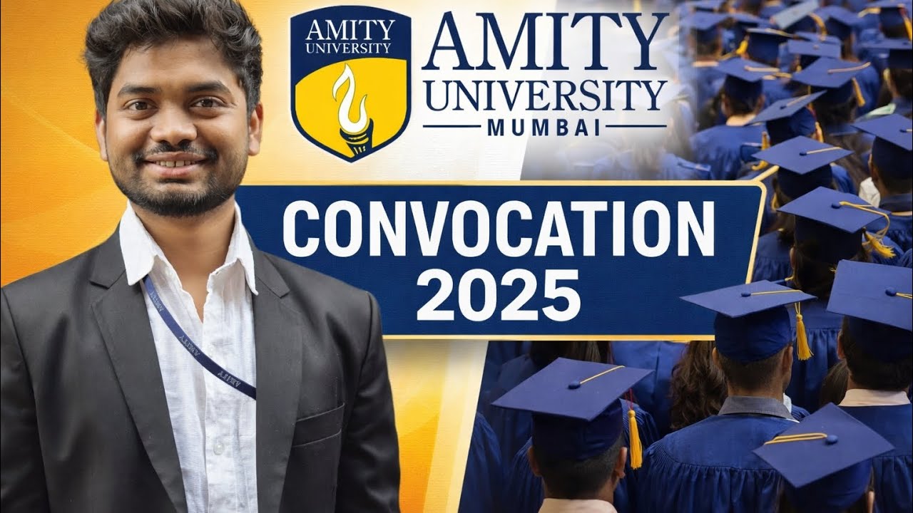 Convocation 2025 🎓 | Amity University Mumbai | class of 2025