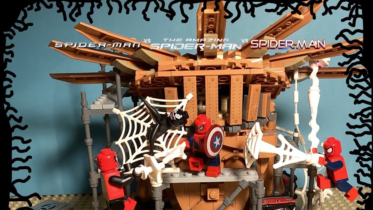 Spiderman vs Spiderman vs Spiderman part 1 (lego stop motion) #31