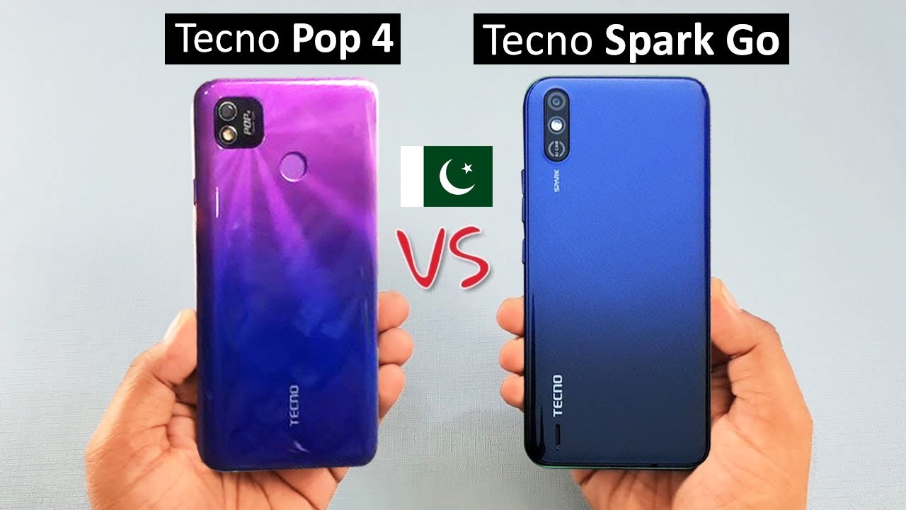 Tecno Pop 4 vs Tecno Spark Go Full Comparison and Price in Pakistan