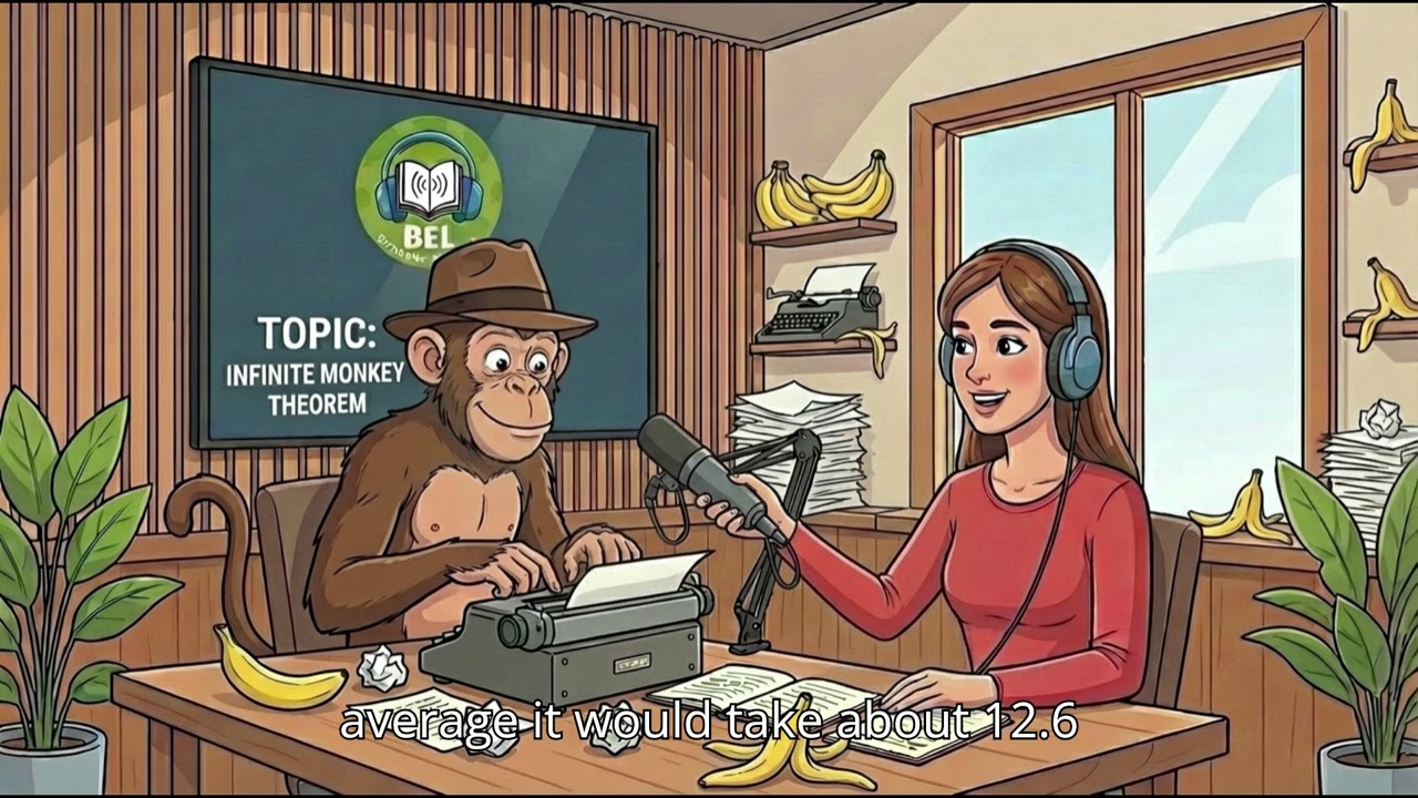 Infinite Monkey Theorem - PTE Retell Lecture Simplified (Question ID 62)