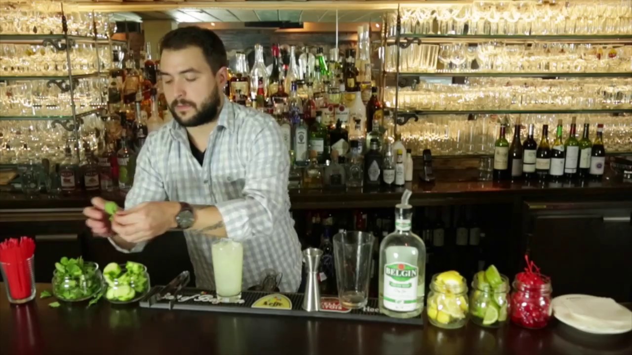 Belgin Fresh Hop Cocktails Belgian mixology Old Made
