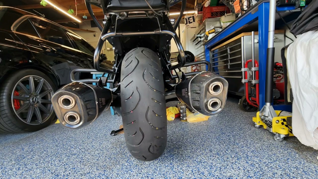2022 BMW K1600 Grand America Akrapovic Exhaust w/Sound