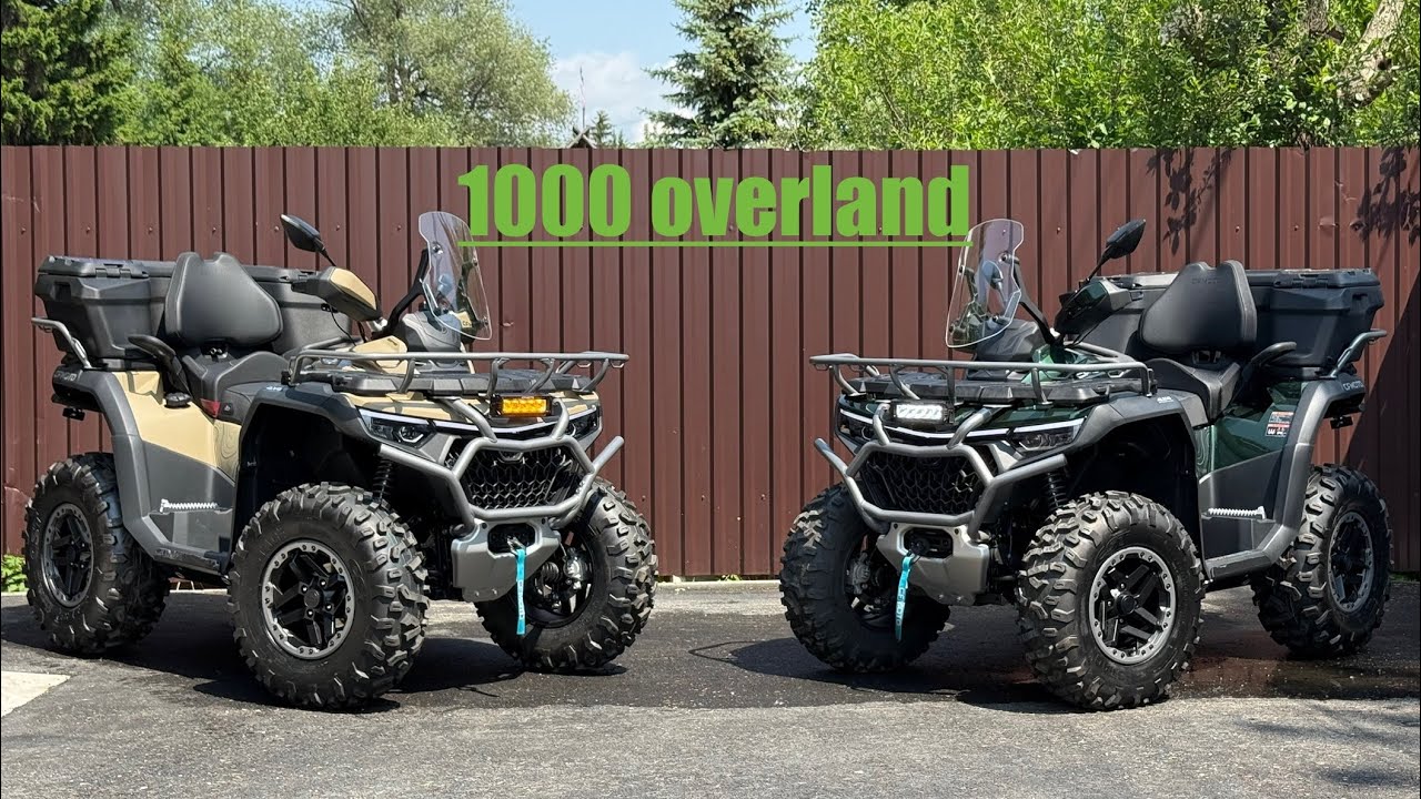 Обзор квадроцикла cf moto 1000 Overland