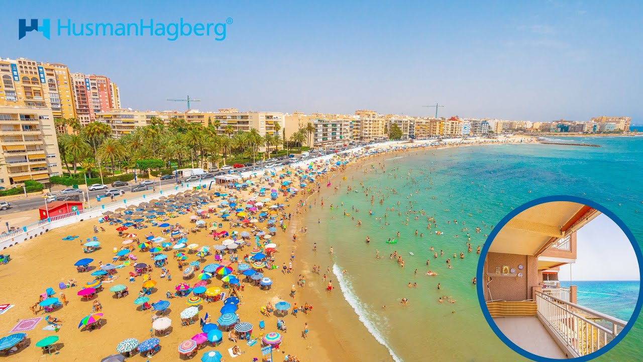 SOLD! Front line beach apartment in Torrevieja