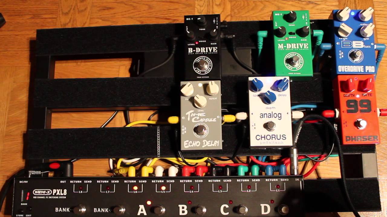 Joyo PLX-8 Looper / Switcher Demo