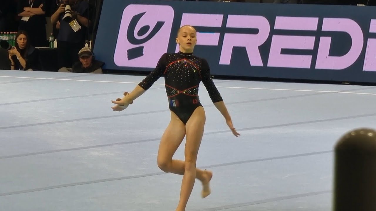 Elena Colas 🇫🇷 - 12,633 Floor Final - Sol - Junior European championships 2024