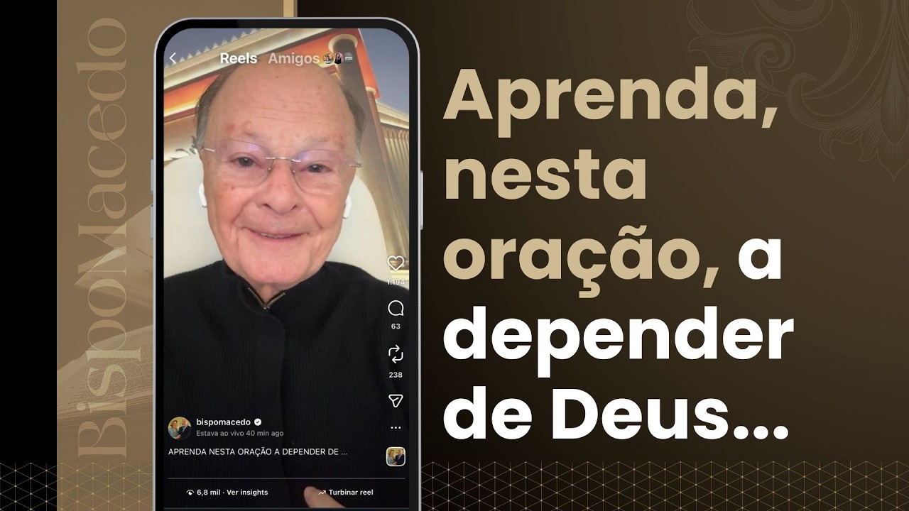 Aprenda, nesta oração, a depender de Deus... - Meditação Matinal 04/03/26