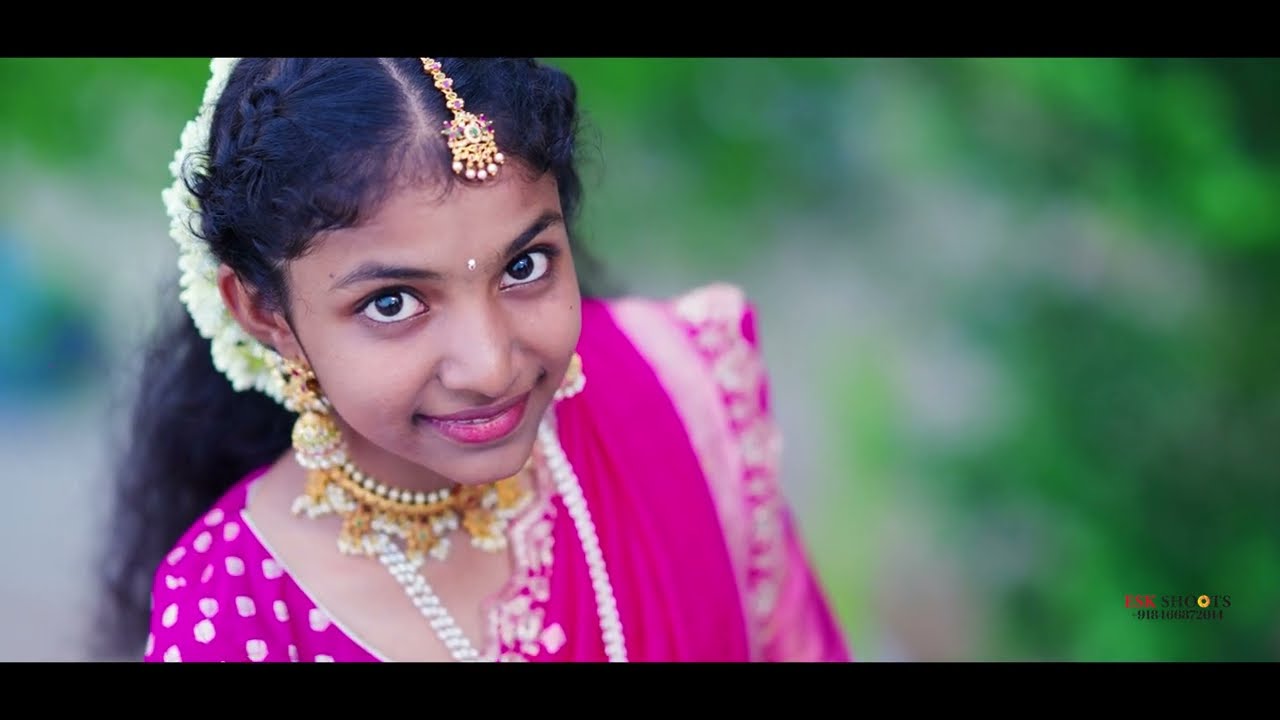 Harshitha Pre Saree Ceremony Teaser 2024 || ESK SHOOTS