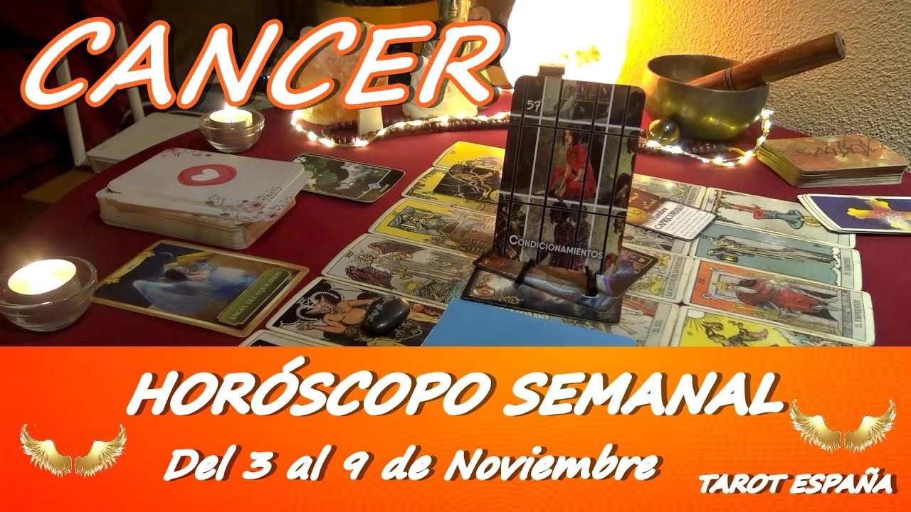 ♋️CANCER SEMANA DEL 3 AL 9 NOVIEMBRE 2025​🌷​🔥​​​​​​​TAROT ESPA&Ntilde;A