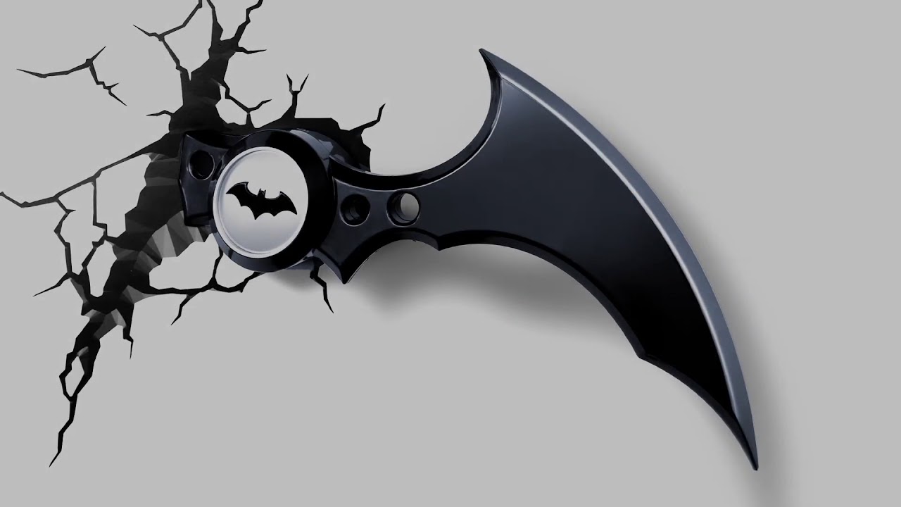 3D Deco Light Warner Bros   Batarang&trade;