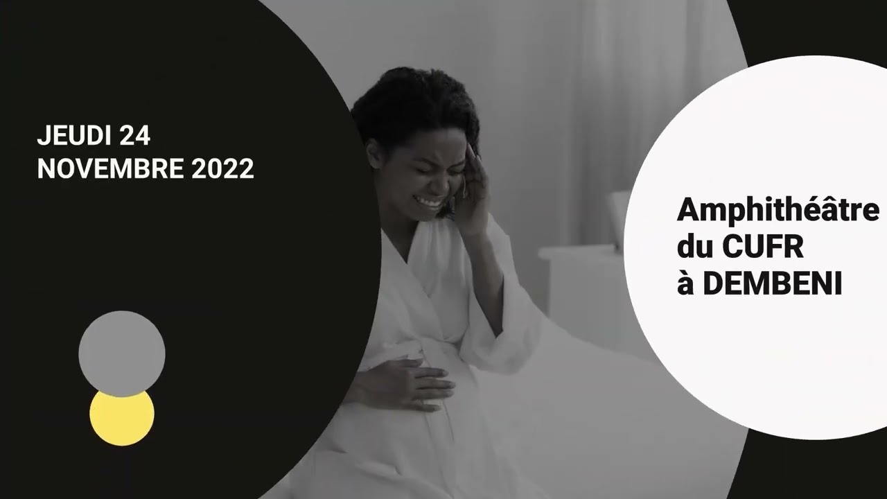 Teaser des conférences à Mayotte du 24 nov 2022 Troubles du Spectre de l'Alcoolisation Foetale
