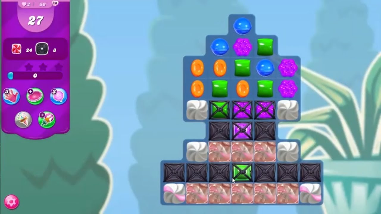Candy Crush Saga LEVEL 80 NO BOOSTERS