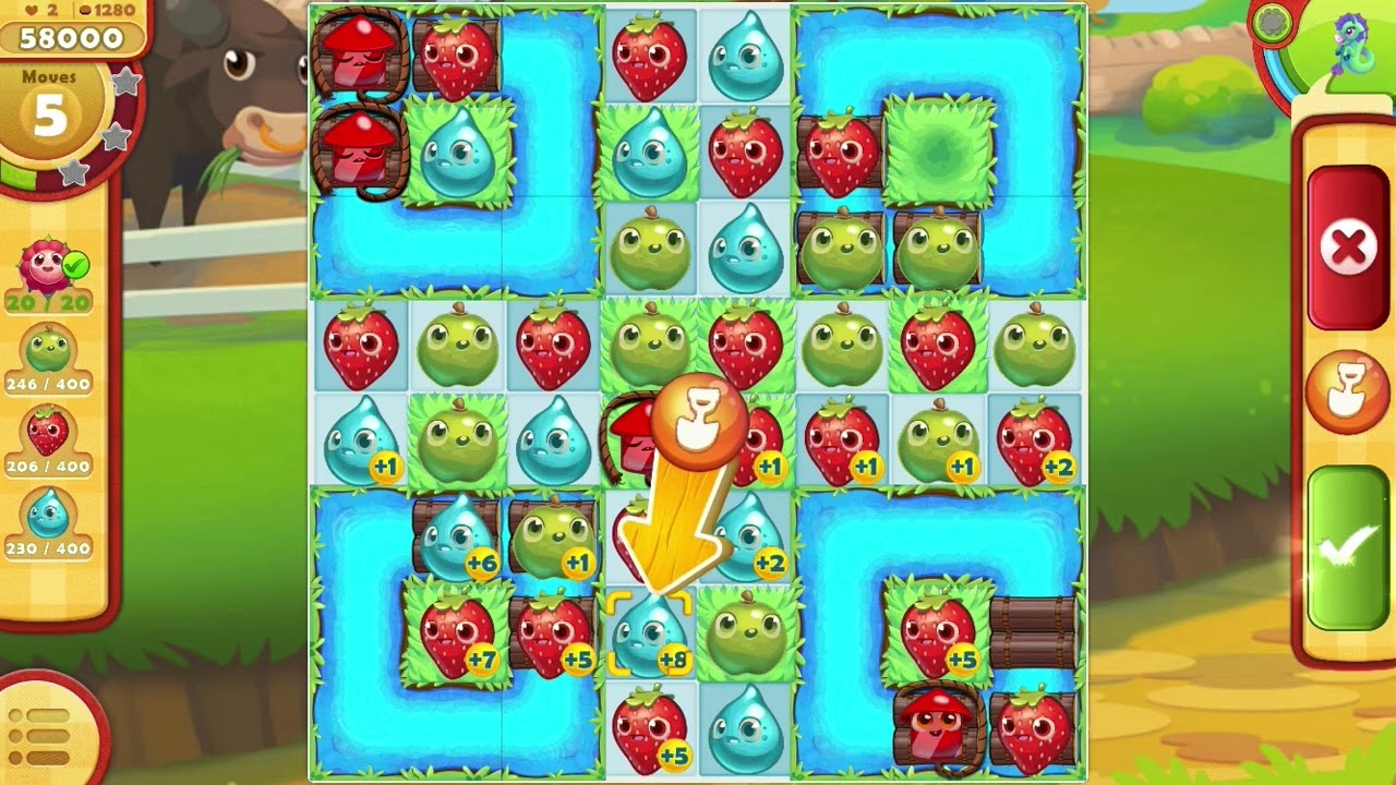 Farm Heroes Saga Level 1278 to 1281