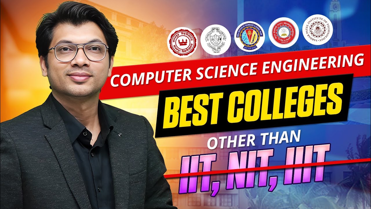 Best Colleges for CSE Computer Science Engineering other than IIT, NIT & IIIT #jeemain #engineering