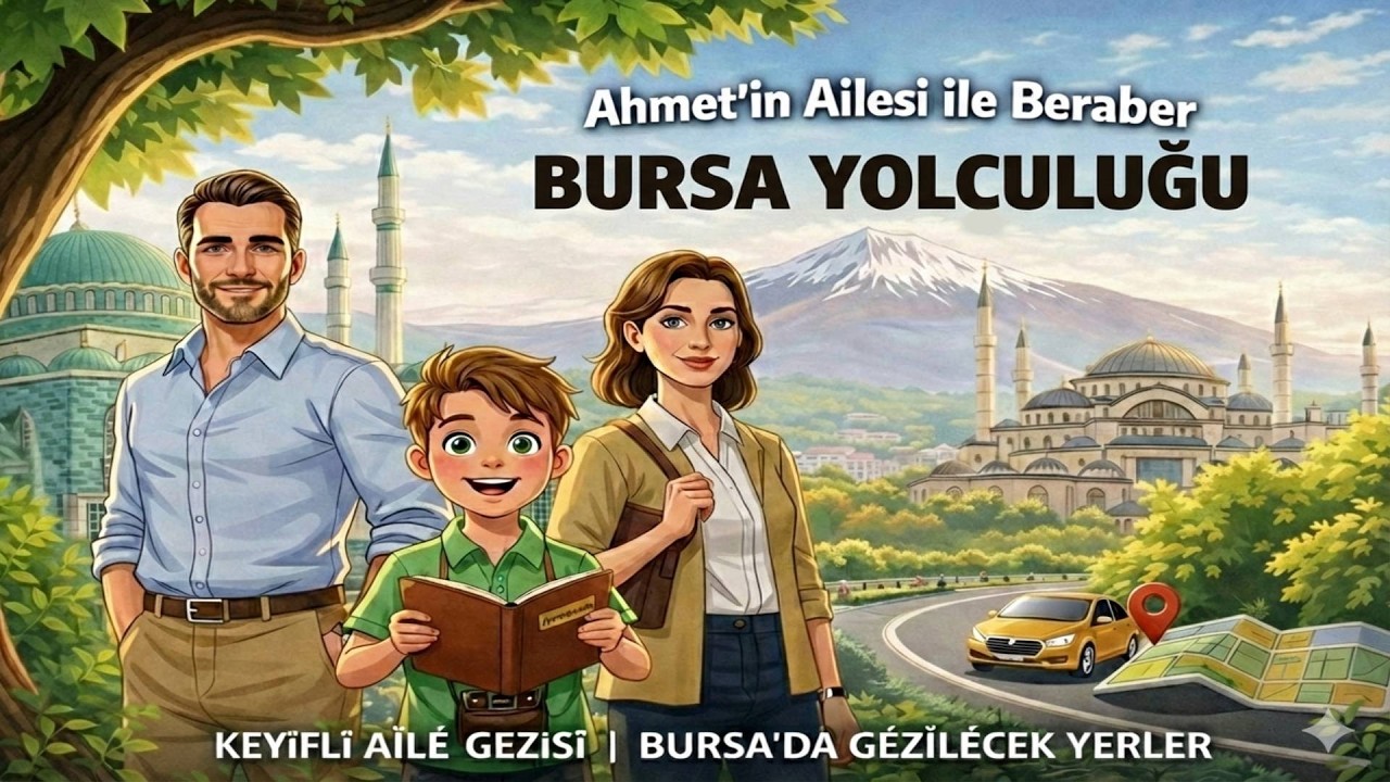 Ahmet’in Ailesiyle Bursa Yolculuğu | Keyifli Aile Gezisi, Bursa’da Gezilecek Yerler #bursa #shorts