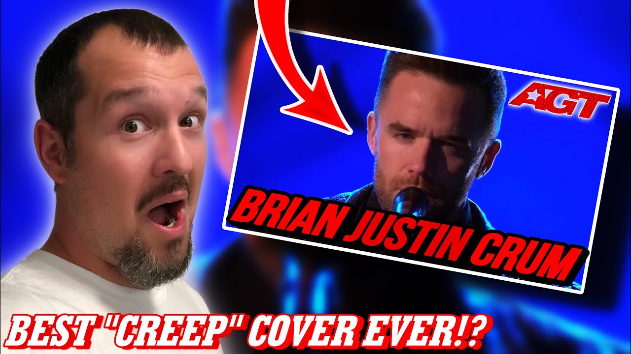 Saucey Reacts | Brian Justin Crum - Creep (AGT) | WHAT A SPECIAL PERSON!