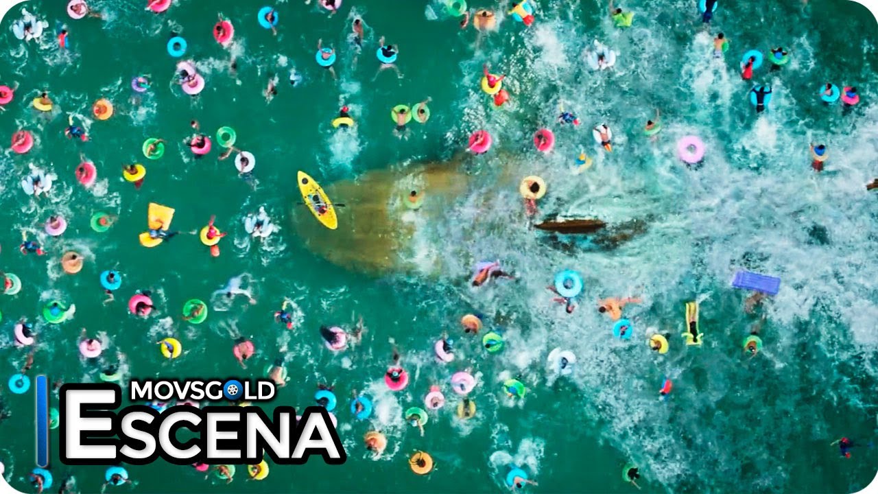 Megalod&oacute;n (2018) Ataque en la Playa [8/10] (Espa&ntilde;ol Latino) HD