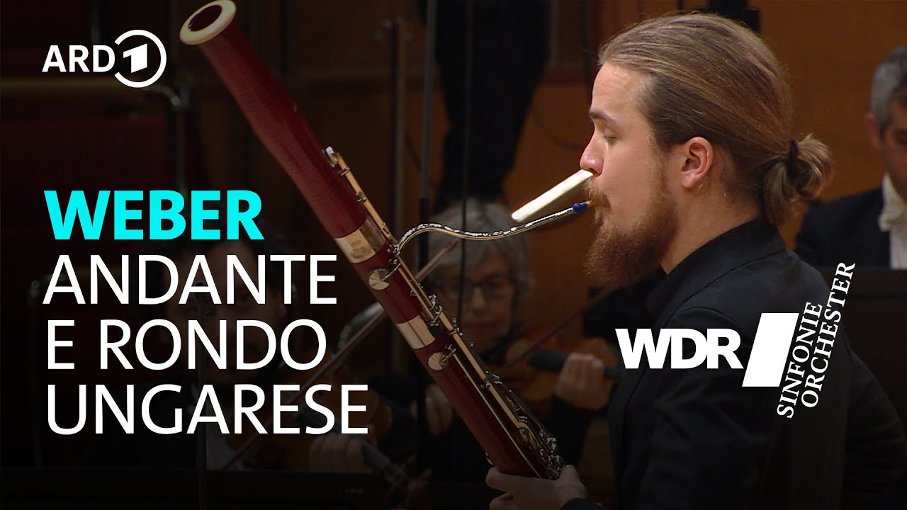 Вебер - Andante e Rondo ungarese (Фагот и Оркестр) | Mathis Kaspar Stier | WDR Симфонический оркестр