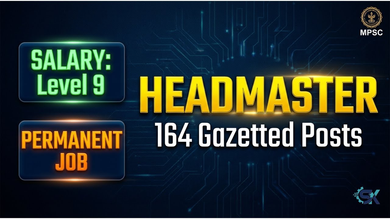 Mizoram PSC Headmaster Recruitment 2026 | 164 Gazetted Posts | Level 9 Salary | MPSC Vacancy 2026 📢