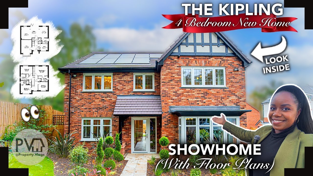 NEW HOME TOUR INSIDE a BEAUTIFUL 😍 4Bed New House Touring The KIPLING Cameron Homes | Property Tour