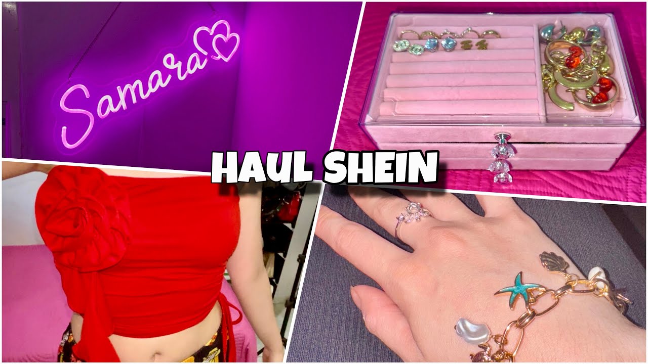 Mini HAUL SHEIN 🌺 [tops, accesorios, decoración]