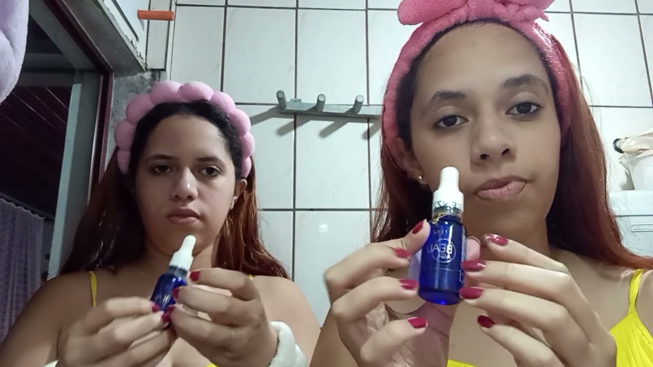 ASMR GEMEAS FAZENDO SKINCARE