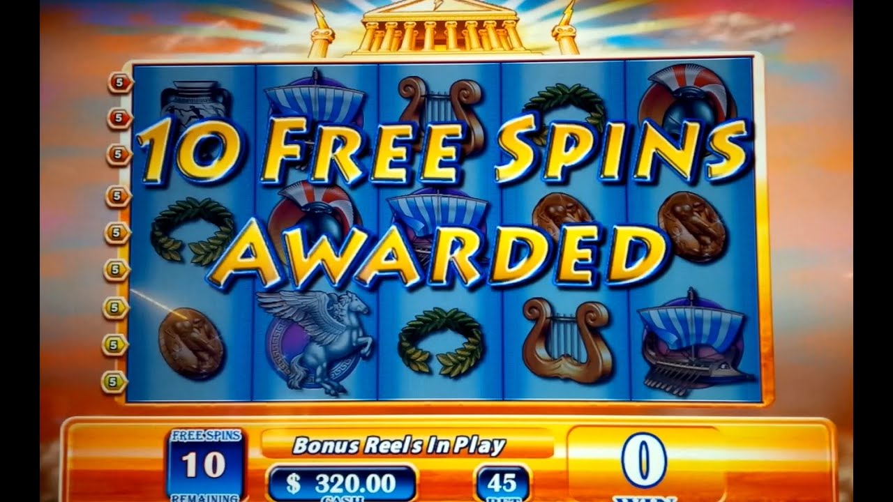Zeus Slot Machine $45 Max Bet *DIABOLICAL* Live Play Bonus & Retrospective