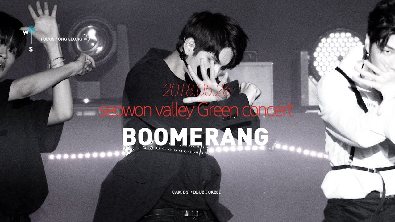 180526 서원밸리 그린콘서트 옹성우 FOCUS : 부메랑 (BOOMERANG FANCAM)