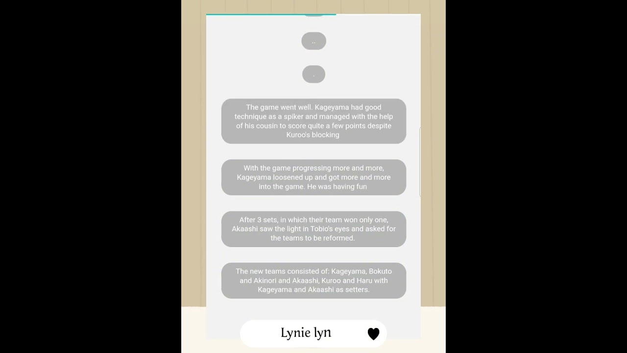 ♡Manager Kageyama♡ : part 2 - Haikyuu texts
