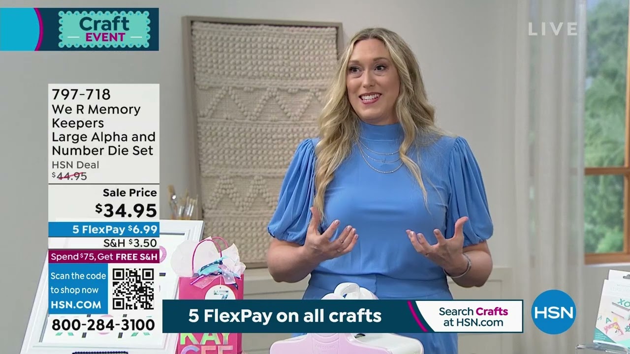 HSN | Crafting Essentials - We R Memory Keepers Crafting - 17th Anniversary 01.17.2023 - 01 AM