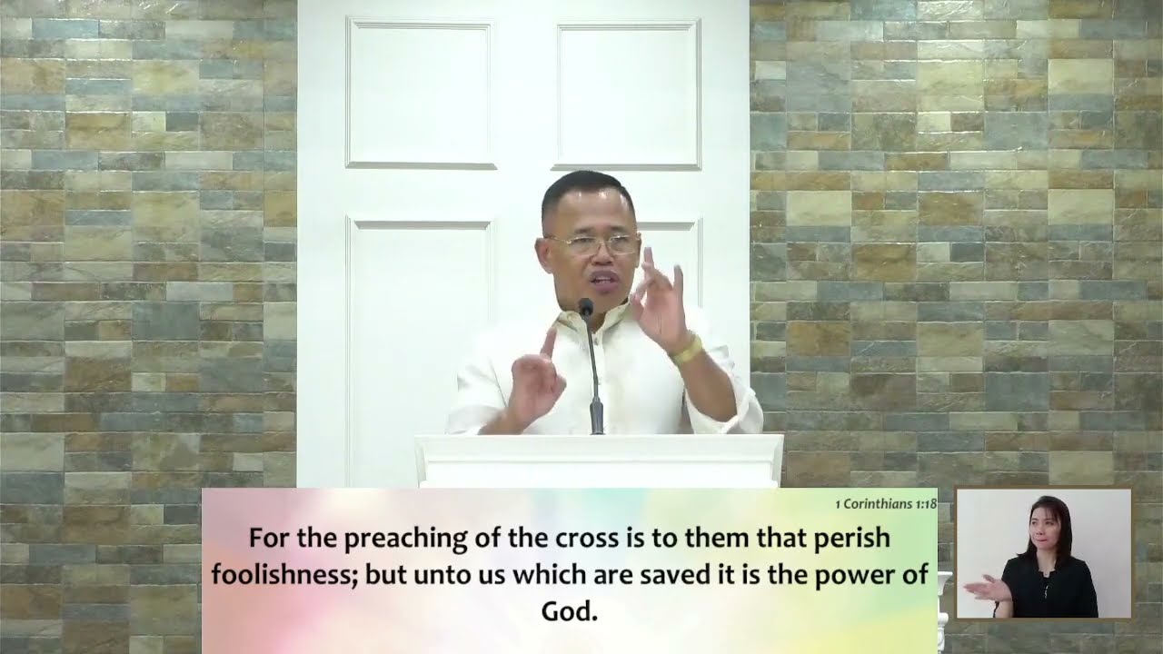 THE PREACHING OF THE CROSS - PASTOR GIL M. LAURENA