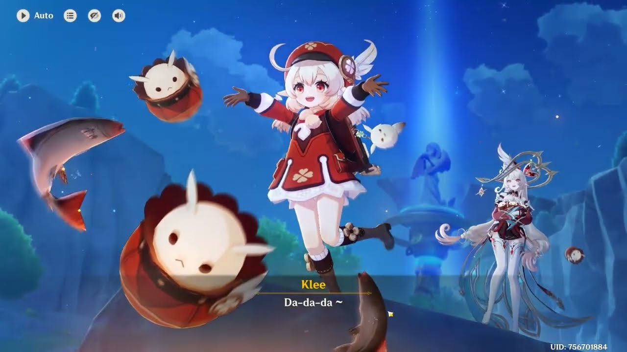 Genshin Impact | Klee and Alice have fun