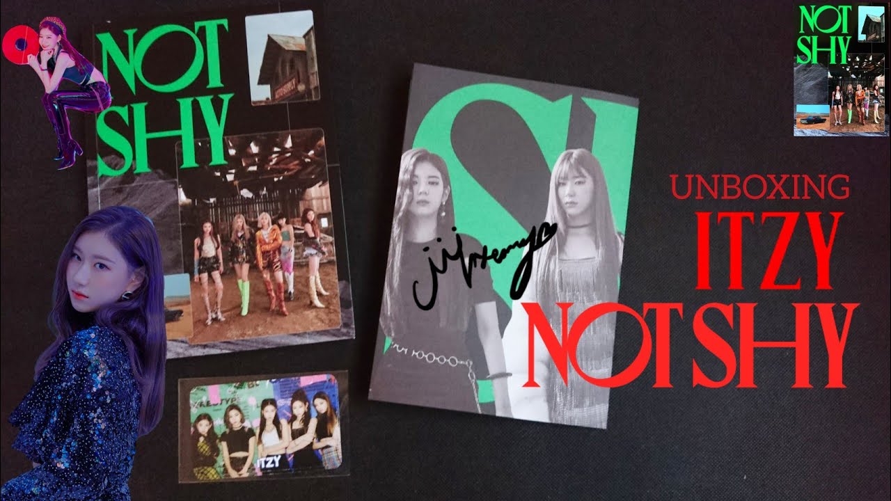 [Unboxing] ITZY 있지 3rd Mini Album Not Shy 낫 샤이 (Ver.B) + Preorder Benefit | Midzy Malaysia