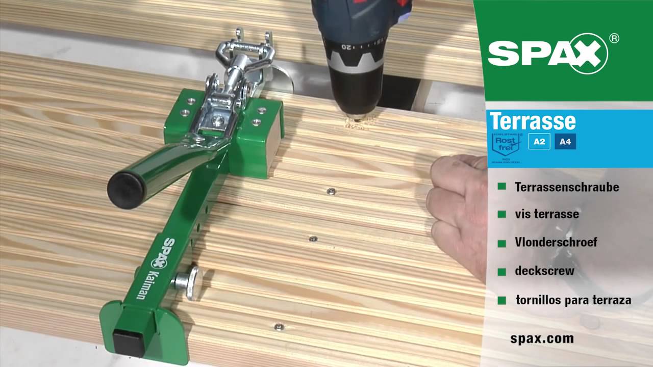 SPAX terasové vruty