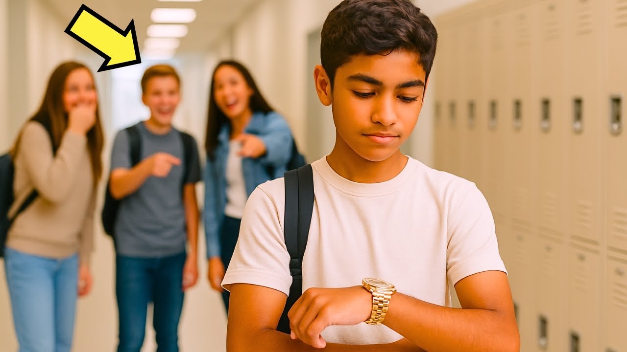 TU PAPÁ HA DE SER RATERO PARA DARTE UN ROLEX… SE RIERON… NO SABÍAN QUE ERA EL HIJO DEL DUEÑO