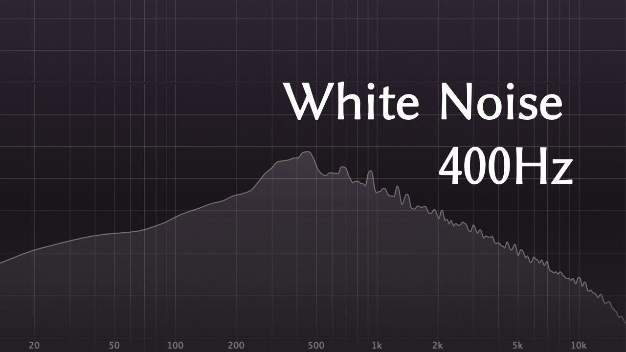 12 Hours of 400Hz White Noise for Deep Work and Relaxation