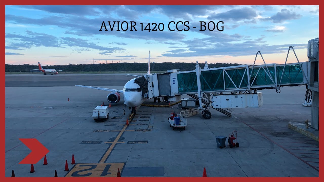 Avior Airlines 737-400 Caracas-Bogot&aacute;