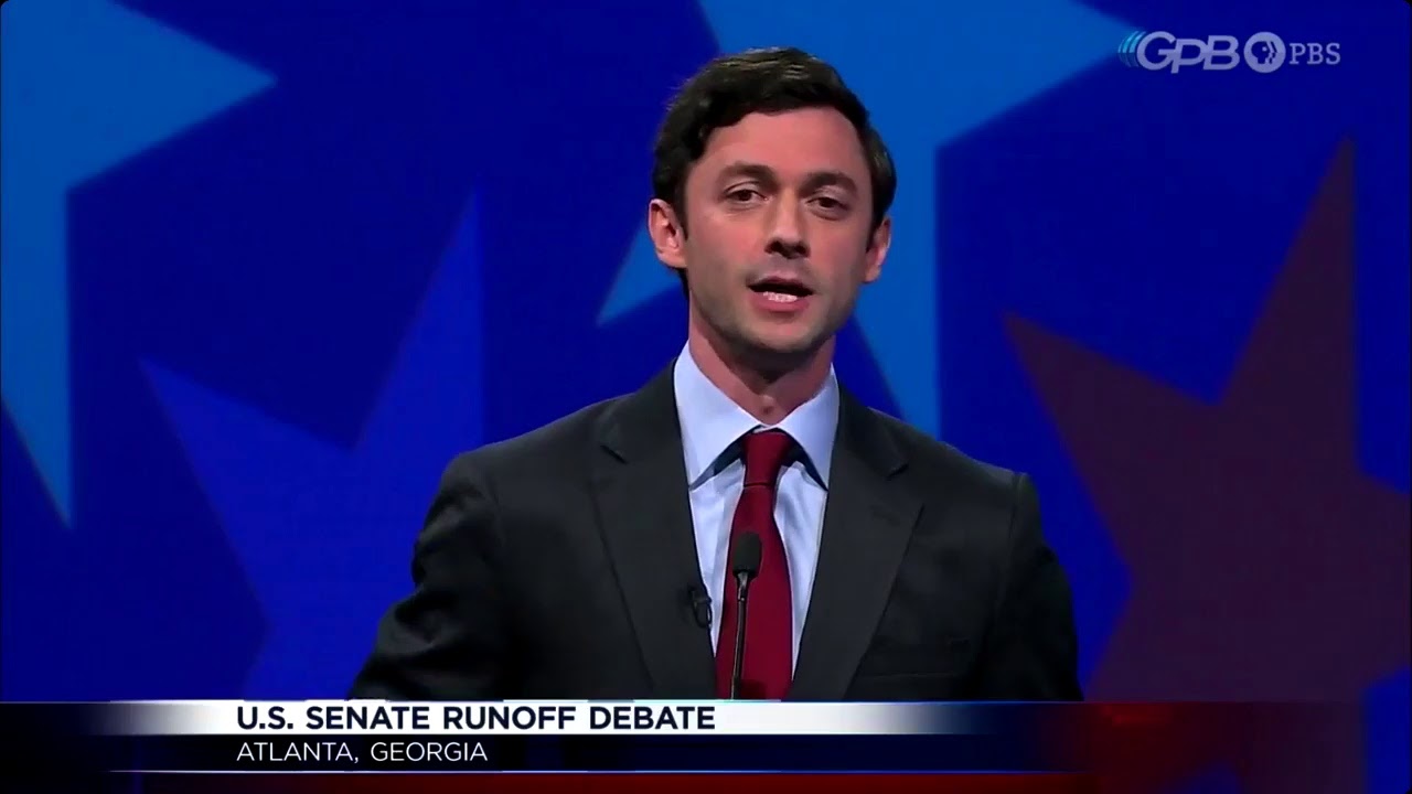 WATCH LIVE! Jon Ossoff and David Perdue Georgia Senate debate