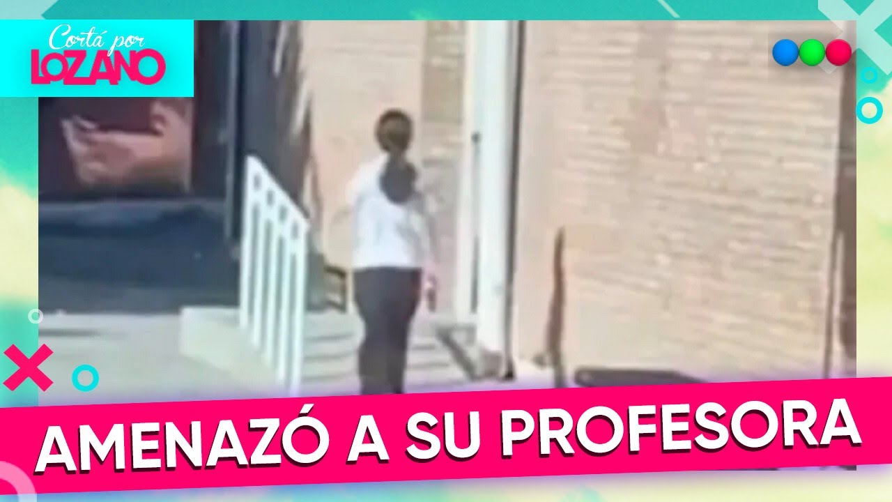 Nena de 14 años se atrincheró con un arma en una escuela en Mendoza | #CortáPorLozano
